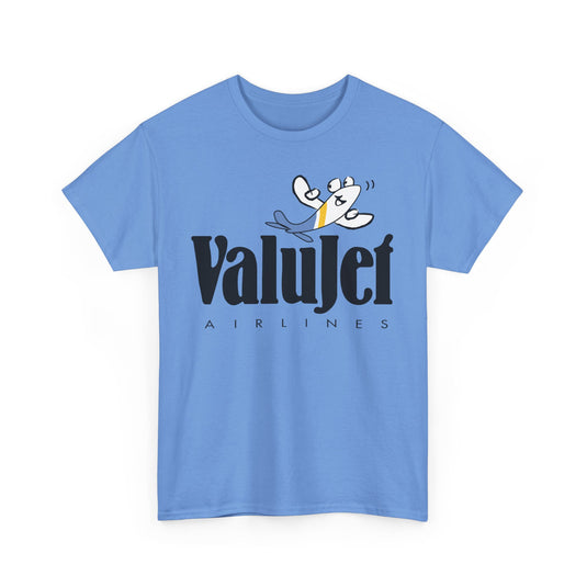 ValuJet Airlines Cartoon Plane Character Vintage Florida Carrier T-shirt