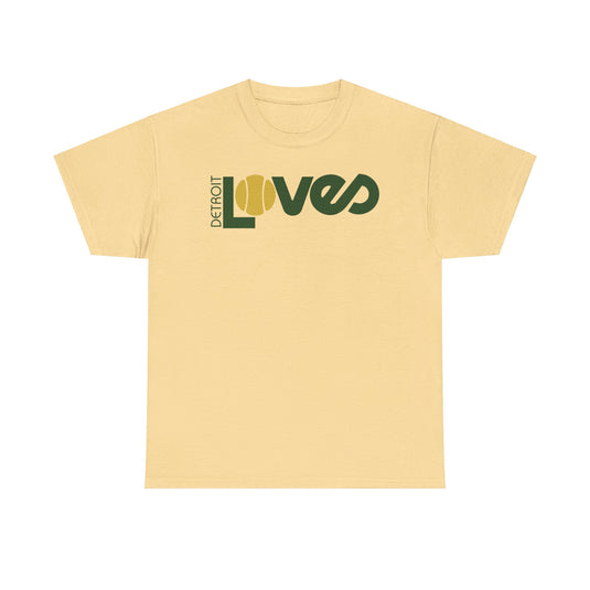 Detroit Loves Michigan World Team Tennis 1974 T-shirt