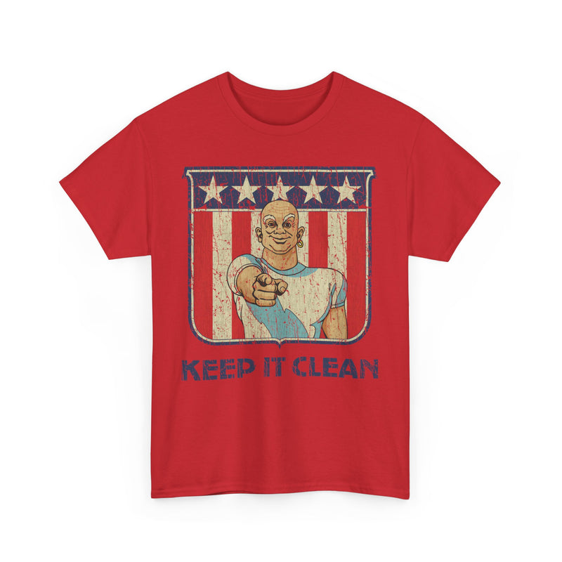 Load image into Gallery viewer, Keep it Clean America Nostalgic Logo T-shirt