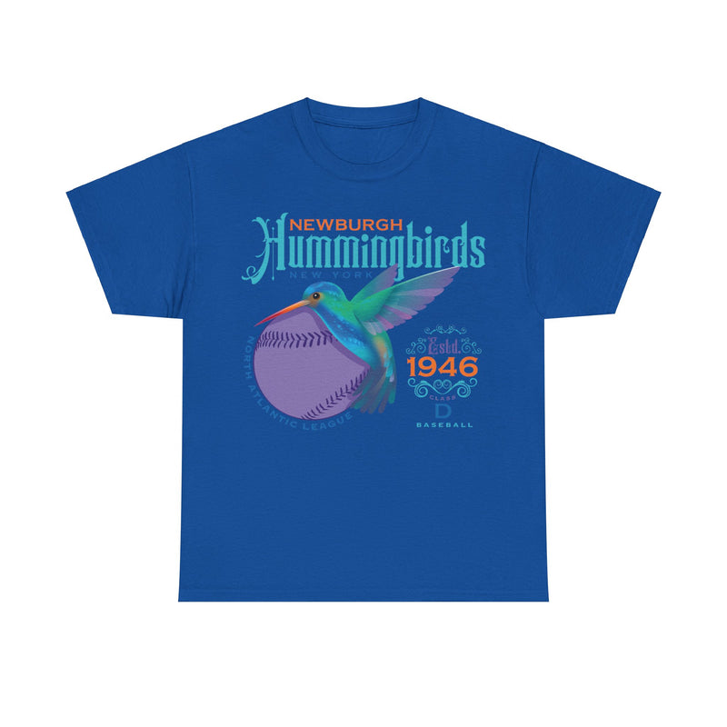 Load image into Gallery viewer, Newburgh Hummingbirds Est 1946 New York Baseball T-shirt