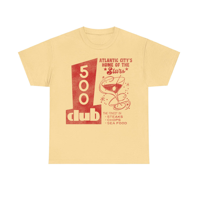Load image into Gallery viewer, The 500 Club Atlantic City NJ Night Club Retro Nostalgic T-shirt