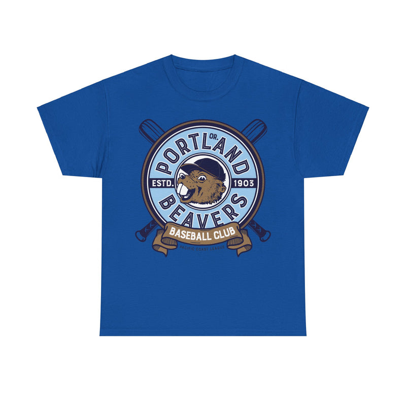 Load image into Gallery viewer, Portland Beavers Oregon Est 1903 Baseball Team T-shirt