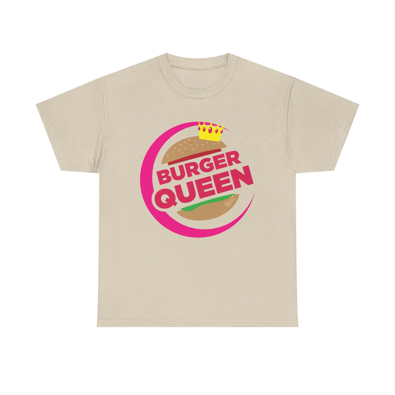Load image into Gallery viewer, Burger Queen Fast Food Chain Vintage Logo Restaurant T-Shirt