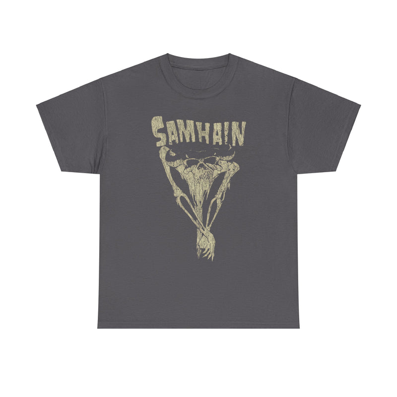 Load image into Gallery viewer, Samhain Scarecrow 1983 Ireland Celtic Festival Ghost T-shirt
