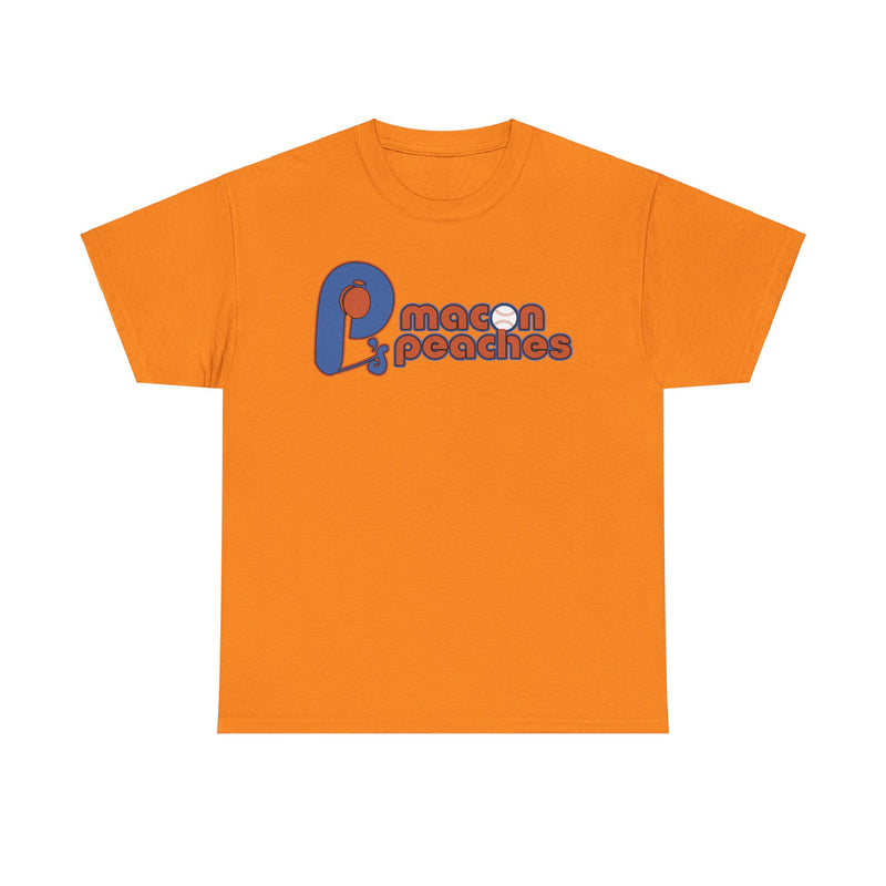 Load image into Gallery viewer, Macon Peaches Georgia South Atlantic League Baseball 1980-1982 T-shirt
