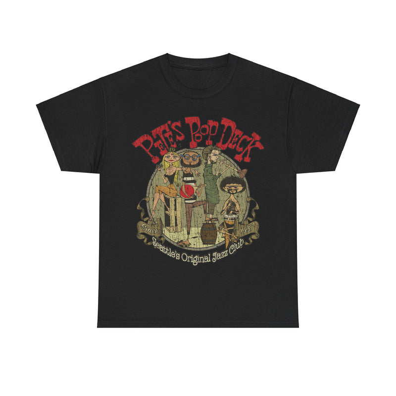 Load image into Gallery viewer, Petes Poop Deck 1957 Seattle Nightclub T-shirt