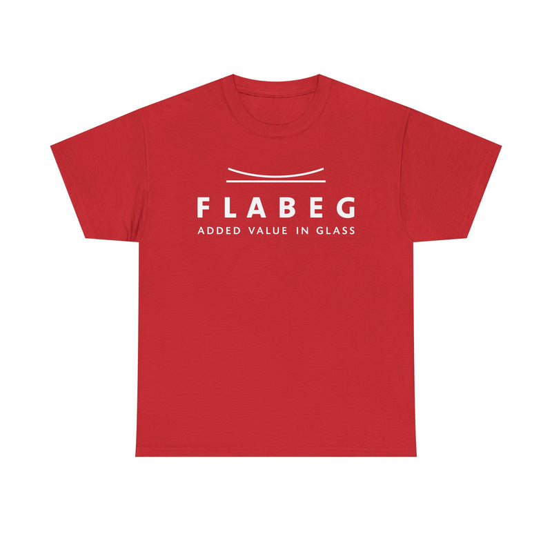 Load image into Gallery viewer, Flabeg Automotive T-Shirt Defunct Glass Company Bankrupt Logo Tee