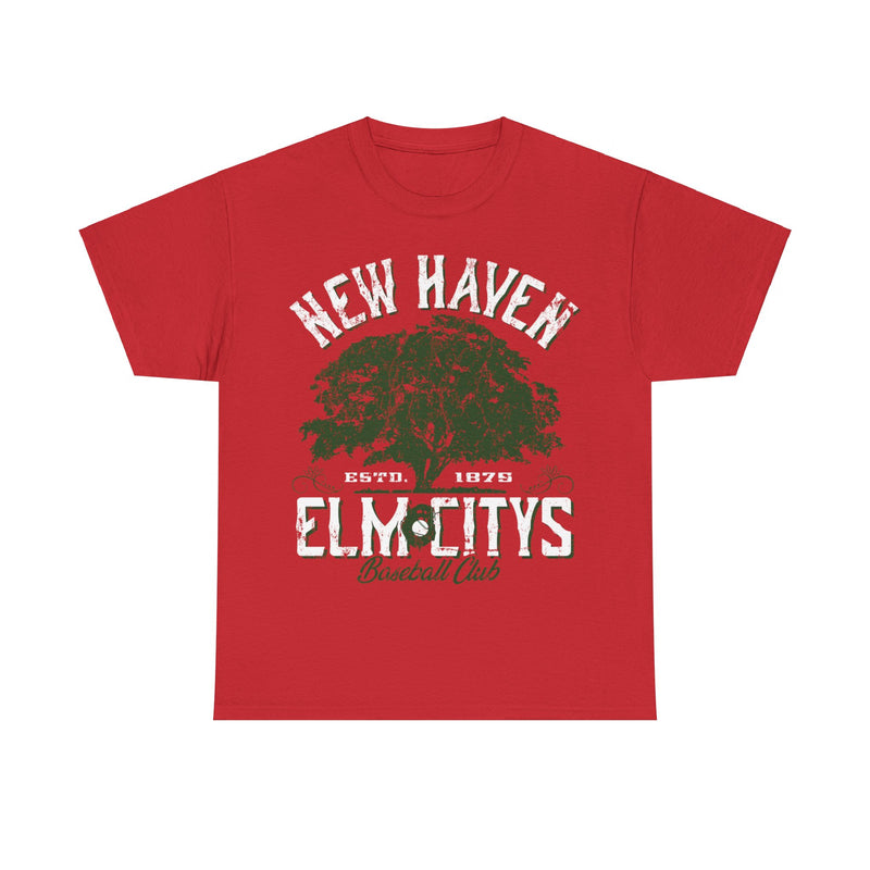 Load image into Gallery viewer, New Haven Elm Citys Connecticut Baseball Team T-shirt