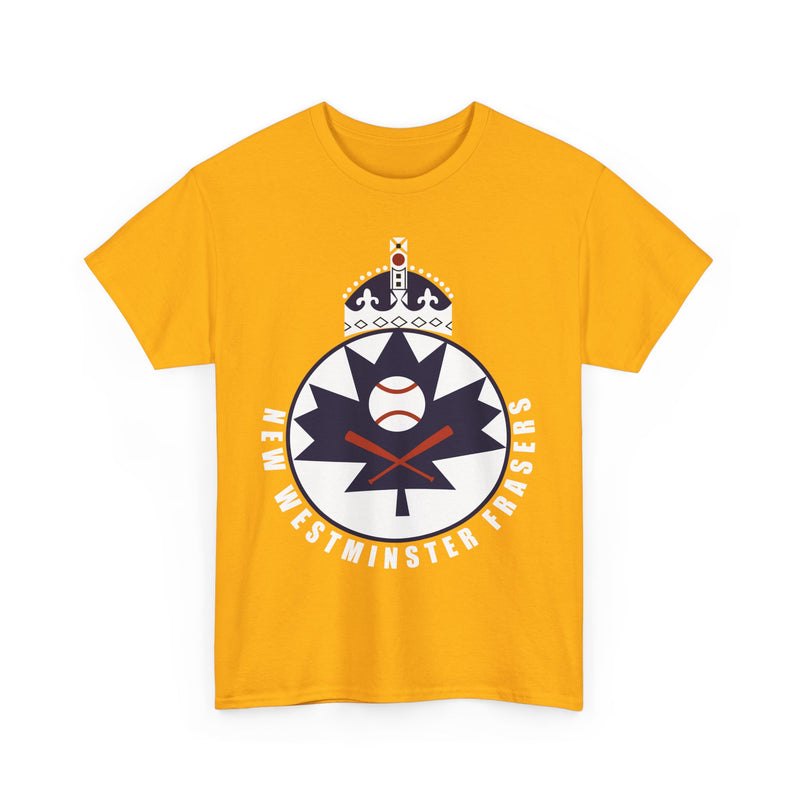 Load image into Gallery viewer, New Westminster Canada Frasers Baseball 1974 T-shirt