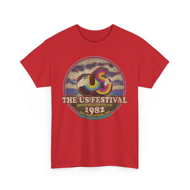 Load image into Gallery viewer, US Festival 1982 Glen Helen Music Technology Concert Festival T-shirt