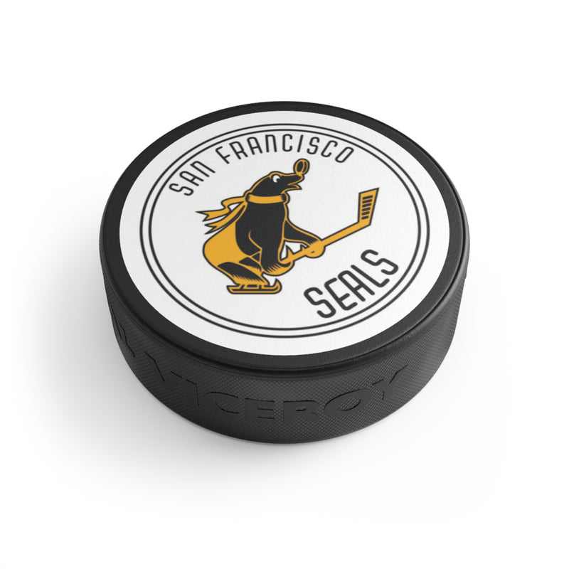 Load image into Gallery viewer, San Francisco Seals Hockey — 1971–1973 Nostalgic Hockey Puck