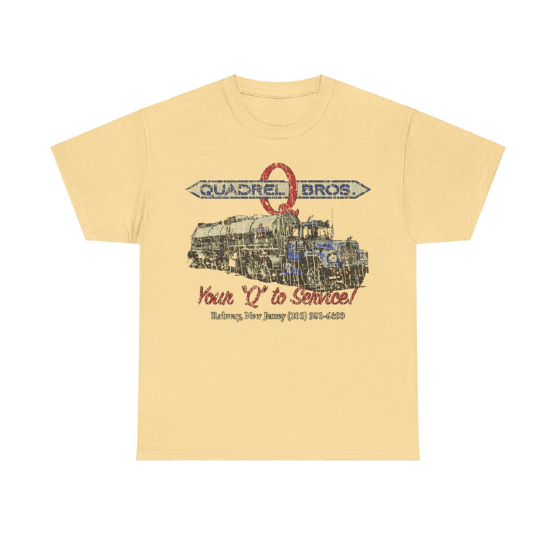 Load image into Gallery viewer, Quadrel Brothers Trucking 1947 Distressed Print T-shirt