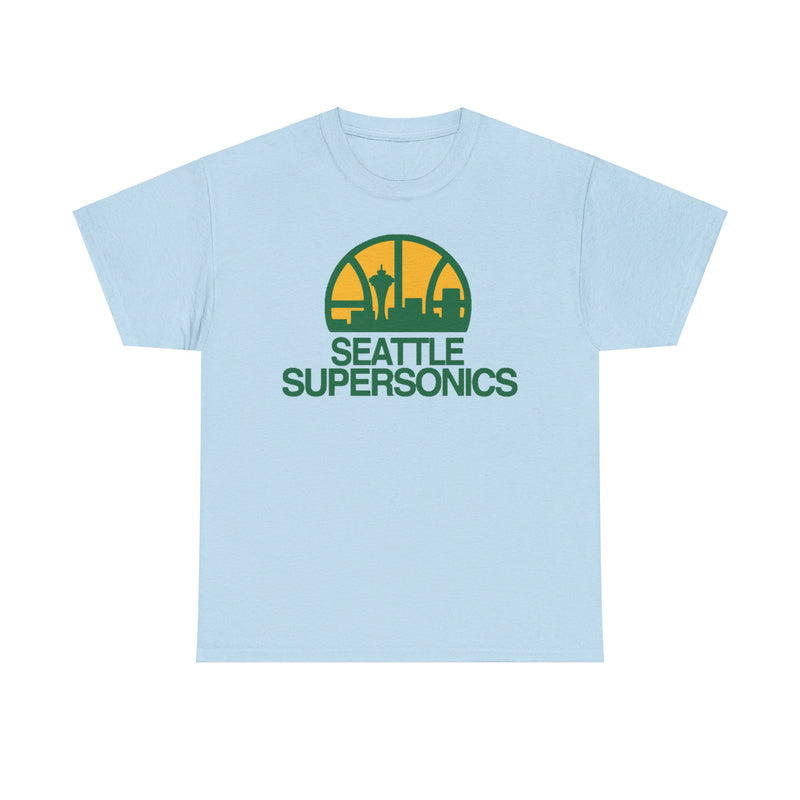 Load image into Gallery viewer, Seattle Supersonics Nostalgic Retro Basketball T-shirt