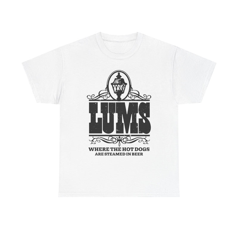 Load image into Gallery viewer, Lums Where Hot Dogs Are Steamed In Beer Vintage Logo T-Shirt