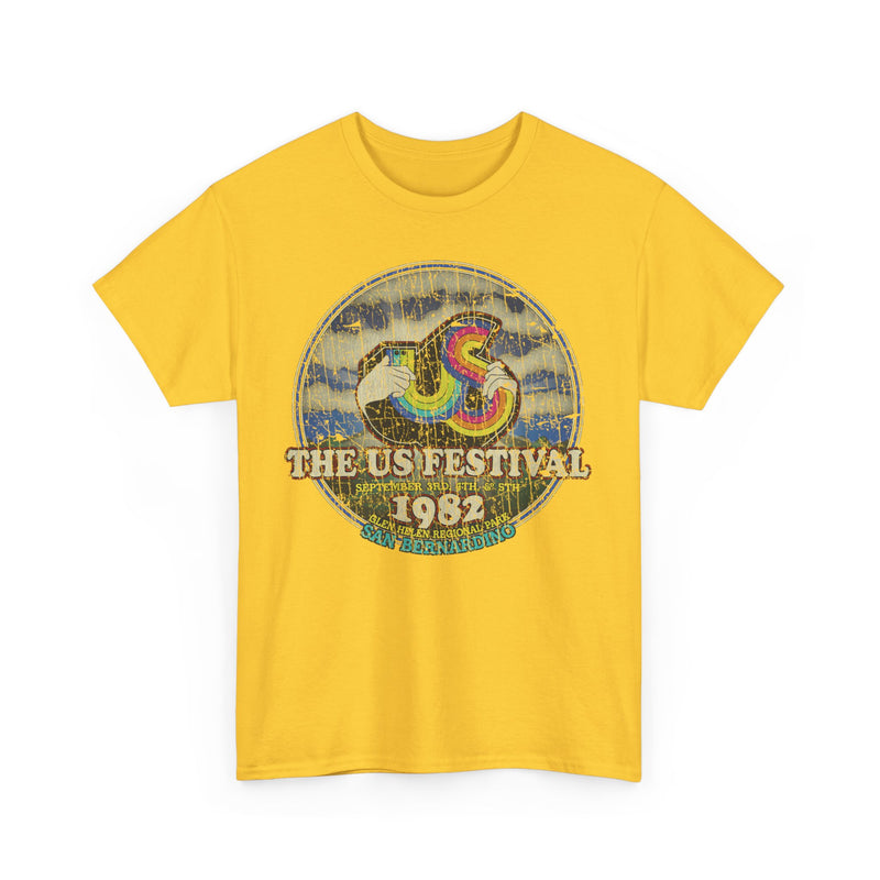 Load image into Gallery viewer, US Festival 1982 Glen Helen Music Technology Concert Festival T-shirt