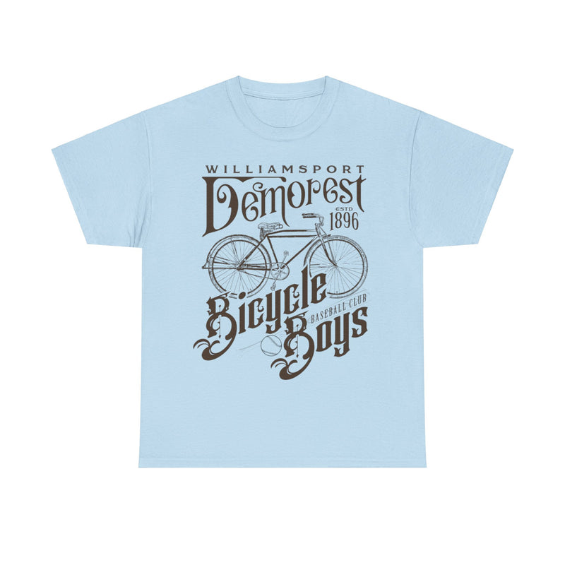 Load image into Gallery viewer, Williamsport Demorest Bicycle Boys Pennsylvania Baseball T-shirt