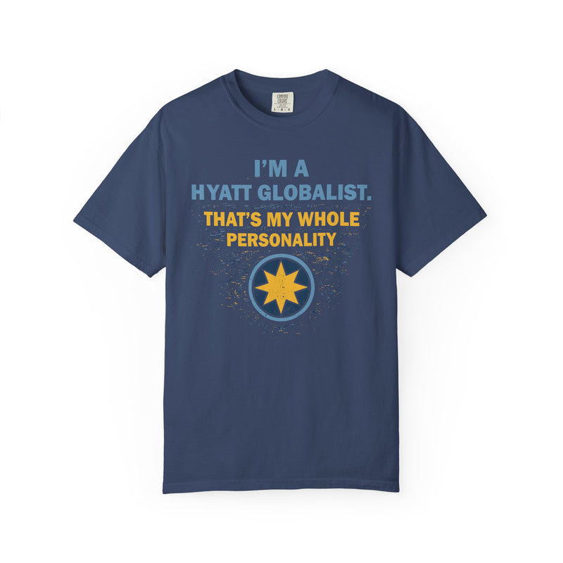 Load image into Gallery viewer, Hyatt Globalist Personality Credit Card Points Miles Travel T-shirt