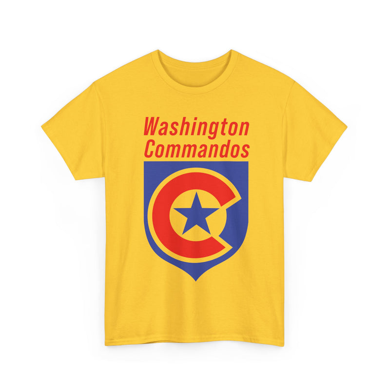 Load image into Gallery viewer, Washington Commandos Arena Football 1987 1990 T-shirt