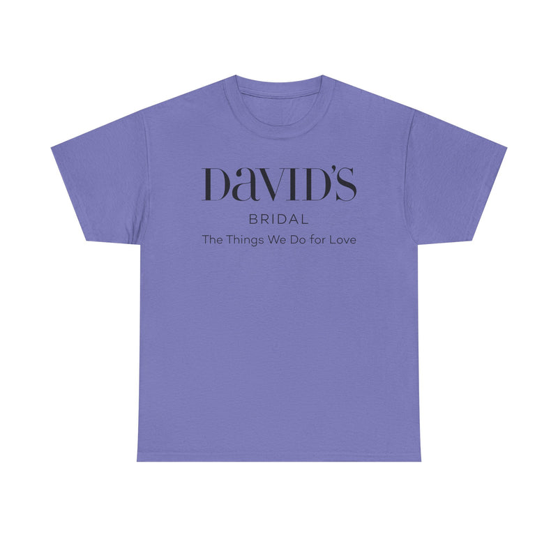Load image into Gallery viewer, David's Bridal T-Shirt - Bankrupt Wedding Store Logo Tee - Bridal Chain