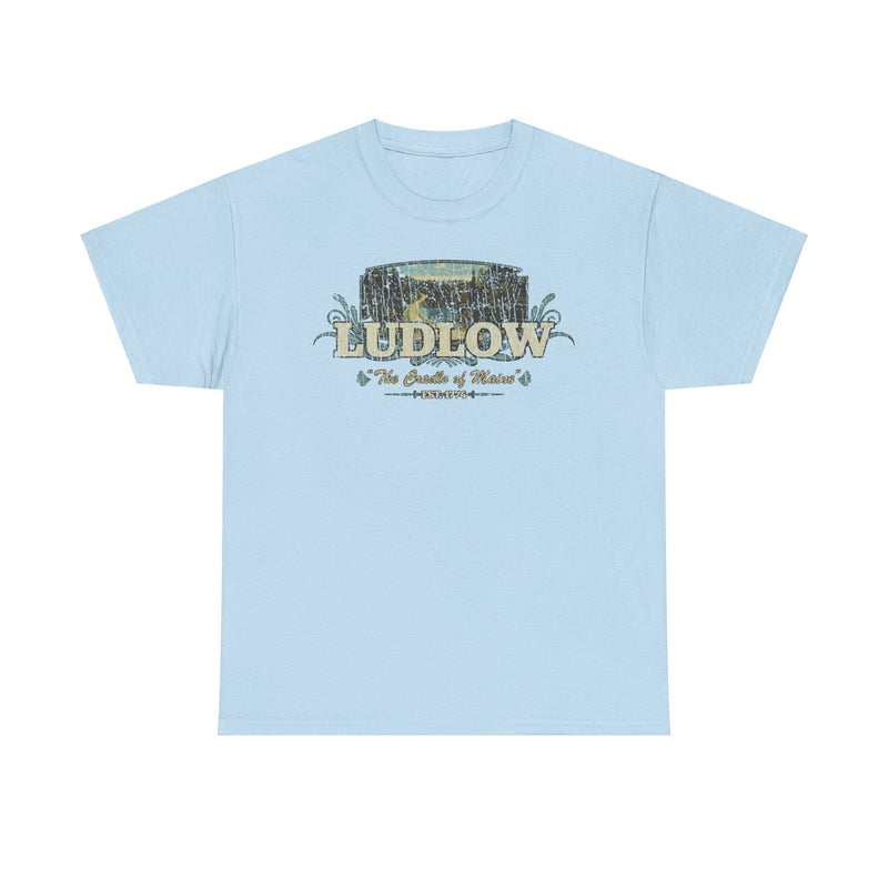 Load image into Gallery viewer, Ludlow The Cradle of Maine 1774 Macroverse T-shirt