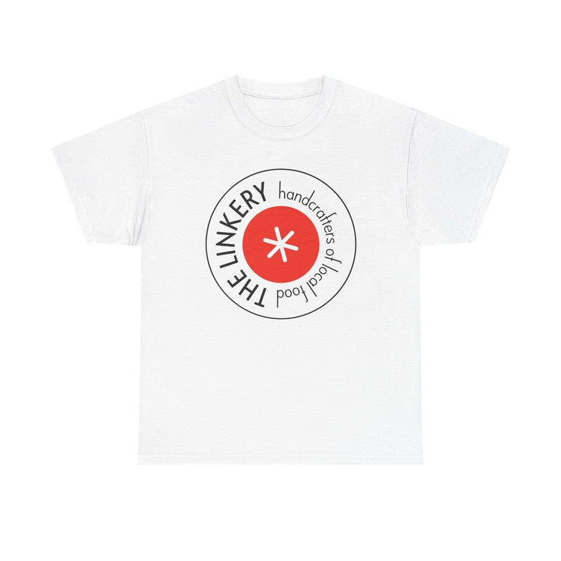 Load image into Gallery viewer, The Linkery T-Shirt - Restaurant Industry Defunct Logo Tee