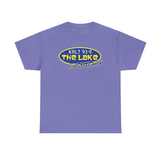KRLT 93.9 The Lake T-Shirt - Radio Station Logo Tee - Rock Music