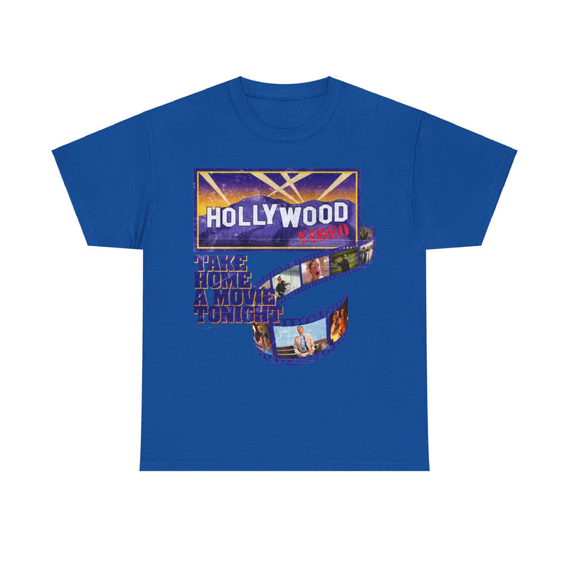 Load image into Gallery viewer, Hollywood Video Retail Movie Store Nostalgic Logo T-shirt