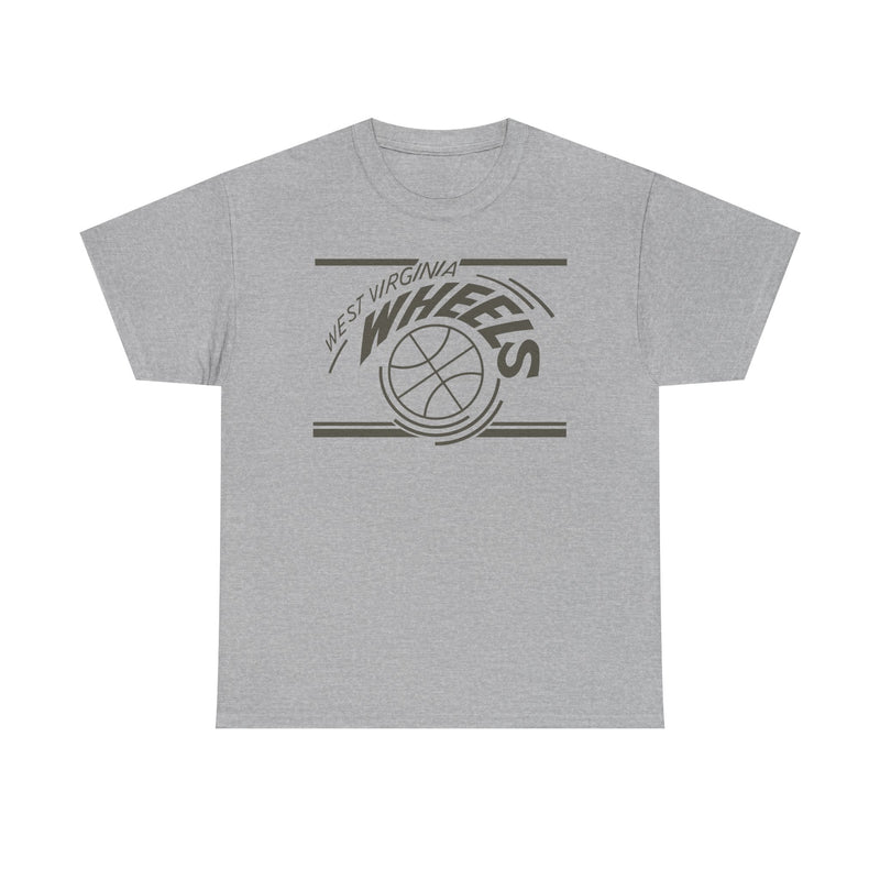 Load image into Gallery viewer, West Virginia Wheels Basketball 1978 All-American Alliance T-shirt