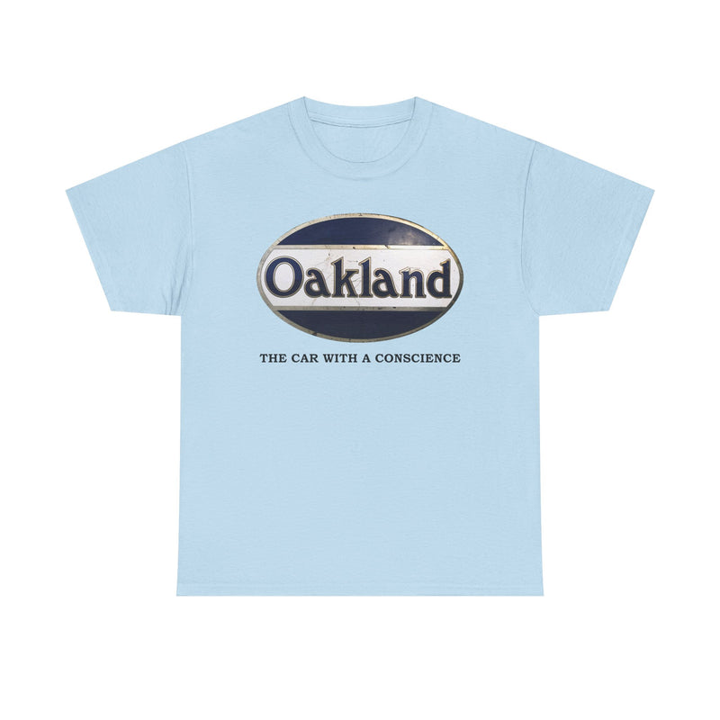 Load image into Gallery viewer, Oakland The Car With A Conscience Pontiac Predecessor T-shirt