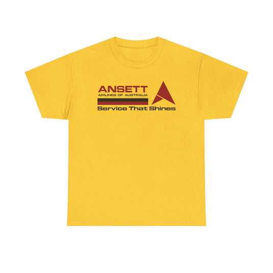 Ansett Airlines of Australia Red Triangle Service That Shines T-shirt