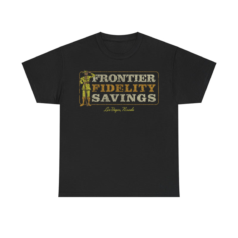 Load image into Gallery viewer, Frontier Fidelity Savings 1958 Bank Distressed Print T-shirt