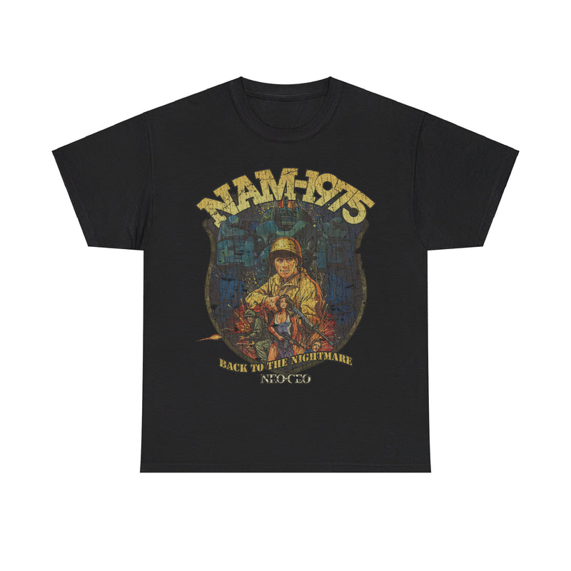 Load image into Gallery viewer, NAM-1975 Back To The Nightmare Video Game T-shirt