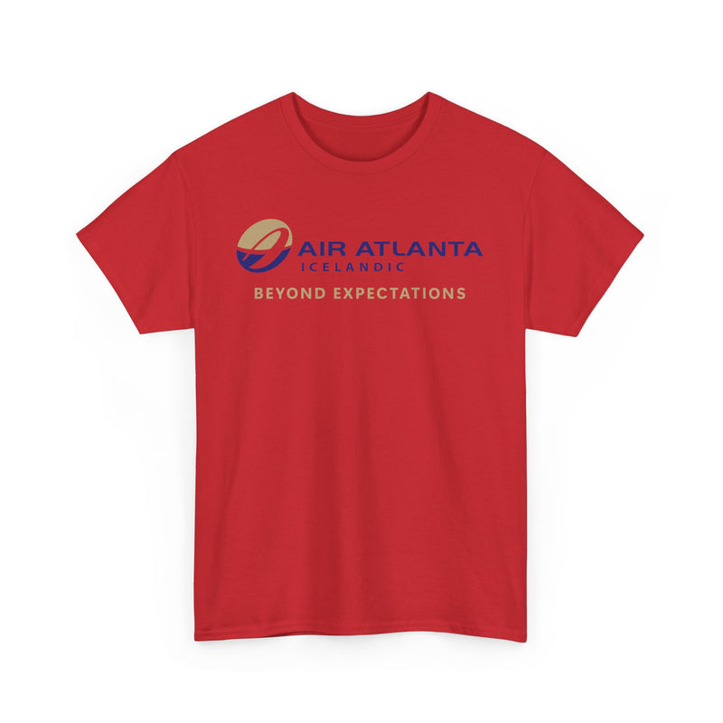 Load image into Gallery viewer, Air Atlanta Icelandic Beyond Expectations Vintage Airline Logo Aviation T-shirt