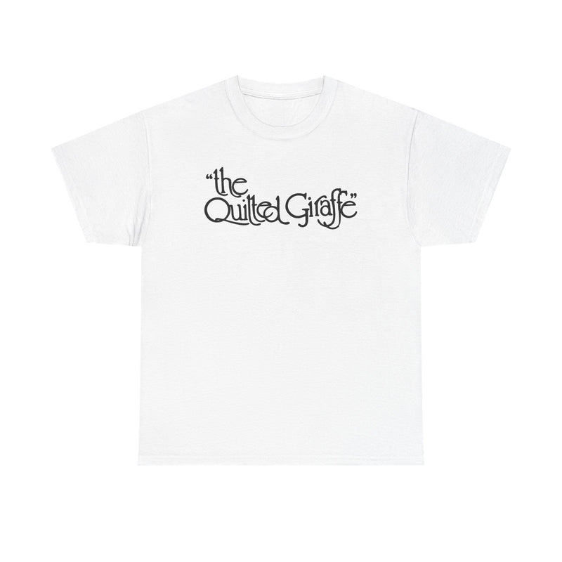 Load image into Gallery viewer, The Quilted Giraffe T-Shirt - Fine Dining Industry Defunct Logo Tee