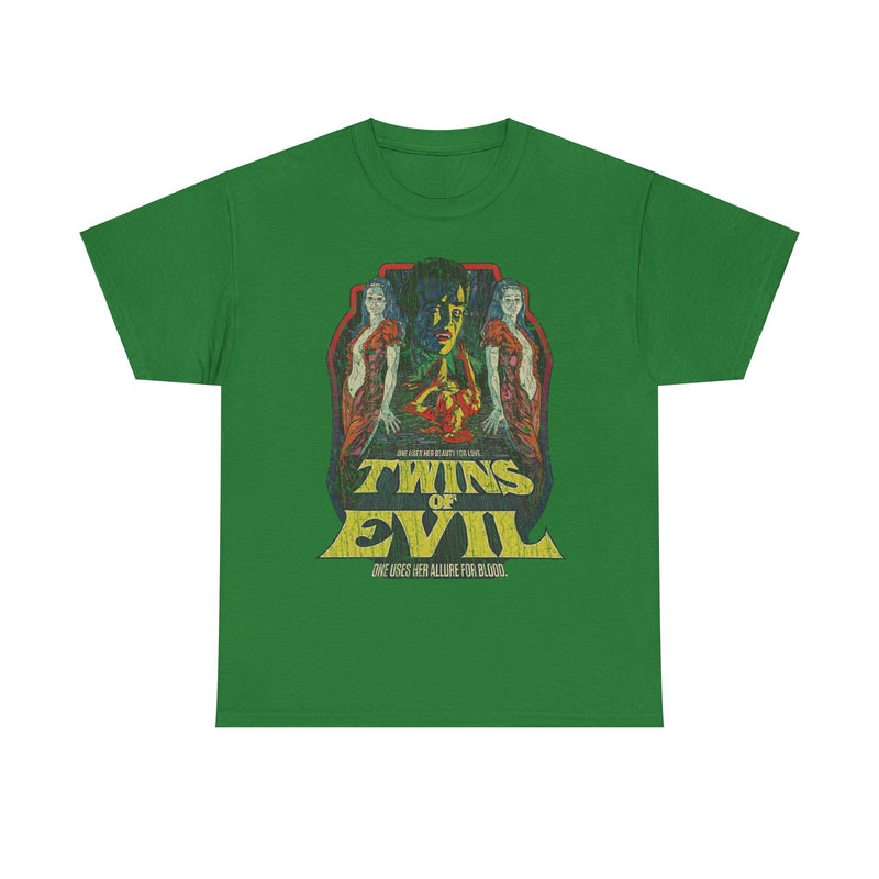 Load image into Gallery viewer, Twins of Evil 1971 Vampire Horror Movie T-shirt