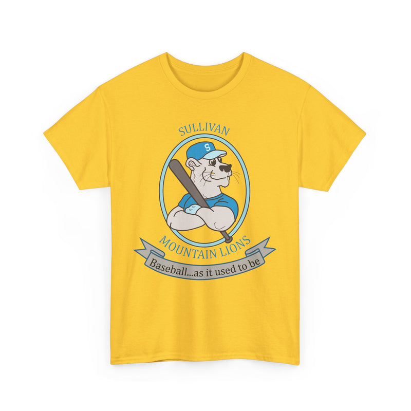 Load image into Gallery viewer, Sullivan County Mountain Lions Baseball 1995 New York T-shirt