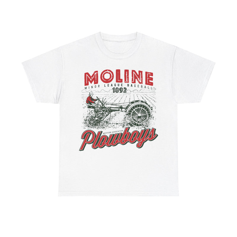 Load image into Gallery viewer, Moline Plowboys Est 1892 Illinois Baseball T-shirt