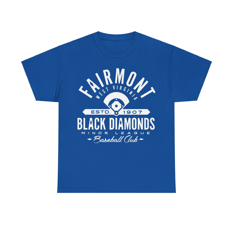 Load image into Gallery viewer, Fairmont Black Diamonds Est 1907 West Virginia Baseball T-shirt