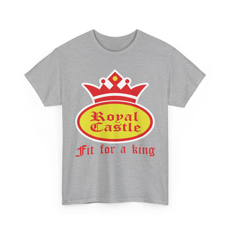 Load image into Gallery viewer, Royal Castle Fit For King Vintage Restaurant Logo Burger T-Shirt