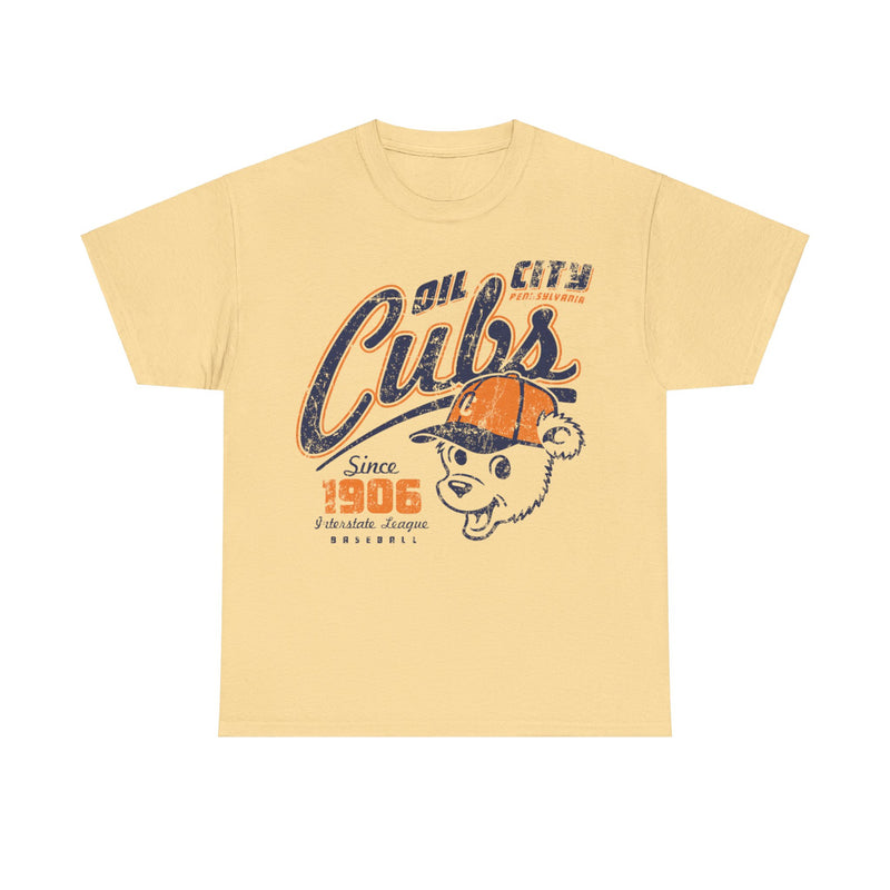 Load image into Gallery viewer, Oil City Cubs Est 1906 Pennsylvania Baseball T-shirt