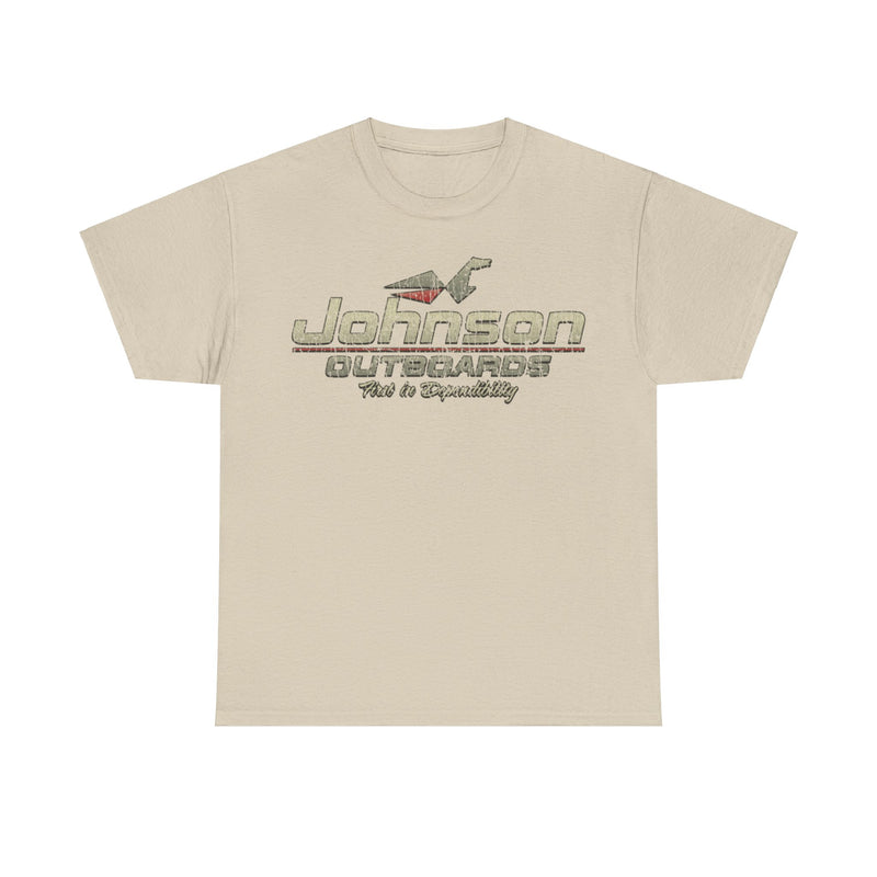Load image into Gallery viewer, Johnson Outboards 1903 Distressed Print T-shirt