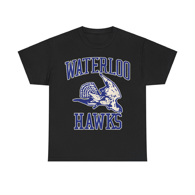 Load image into Gallery viewer, Waterloo Hawks Basketball Nostalgic Retro T-shirt