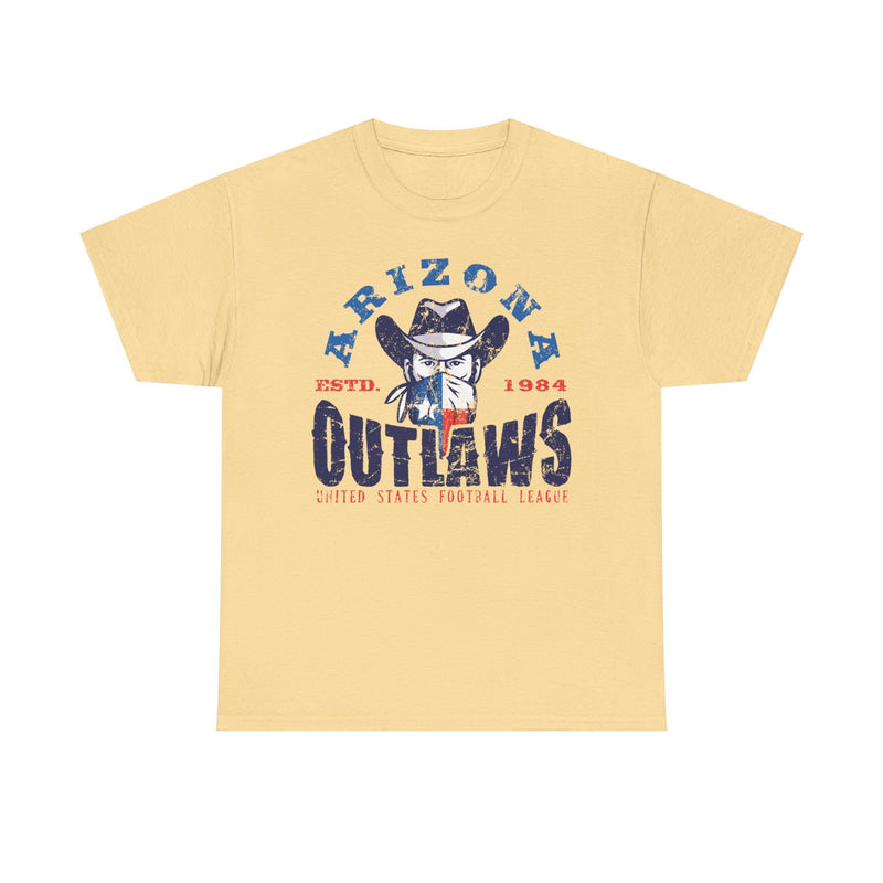 Load image into Gallery viewer, USFL Arizona Outlaws Est 1984 Football Team T-shirt