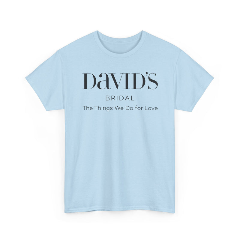 Load image into Gallery viewer, David's Bridal T-Shirt - Bankrupt Wedding Store Logo Tee - Bridal Chain