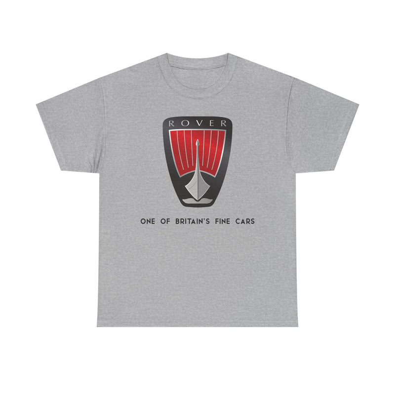 Load image into Gallery viewer, Rover One of Britain's Fine Cars Red Shield Logo Classic T-shirt