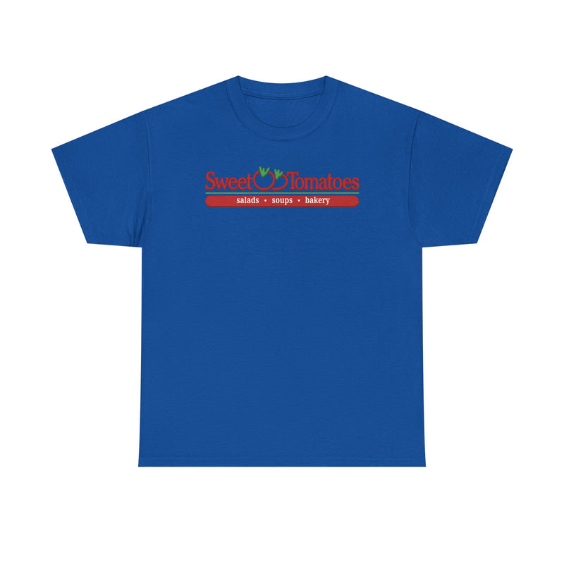 Load image into Gallery viewer, Sweet Tomatoes T-Shirt - Buffet Restaurant Industry Defunct Logo Tee