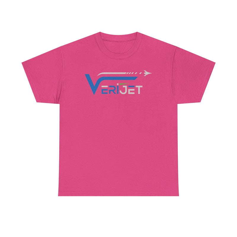 Load image into Gallery viewer, Verijet Private Jet Charter Logo T-Shirt Aviation