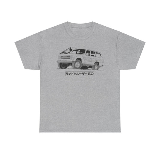 Toyota Land Cruiser 60 Series Japanese Car T-shirt