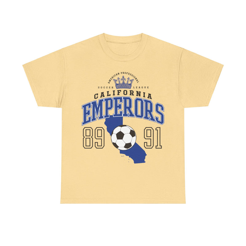 Load image into Gallery viewer, California Emperors Est 1989 Soccer Team T-shirt