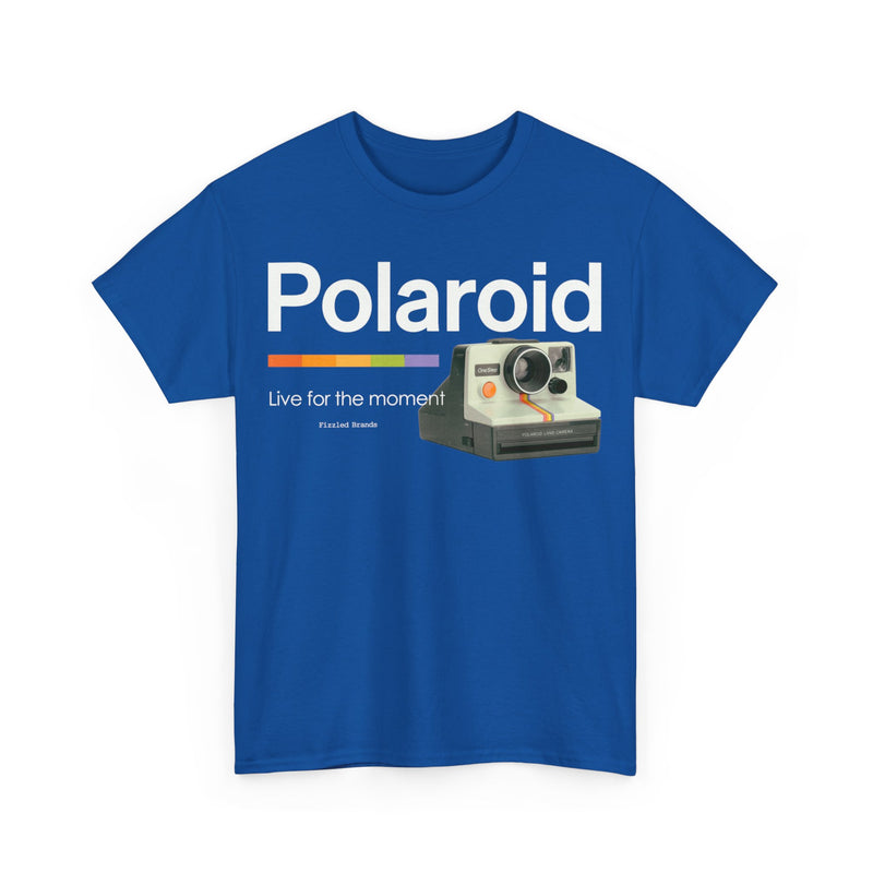 Load image into Gallery viewer, Polaroid "Live for the Moment" Commemorative T-Shirt